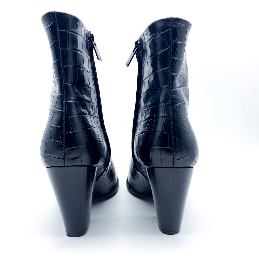 The Kooples Croc Embossed Boots - Picture 3 of 7